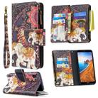 For Xiaomi Redmi 7A Colored Drawing Pattern Zipper Horizontal Flip Leather Case with Holder & Card Slots & Wallet(Flower Elephants) - 1