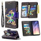 For Xiaomi Redmi 7 Colored Drawing Pattern Zipper Horizontal Flip Leather Case with Holder & Card Slots & Wallet(Big Butterfly) - 1