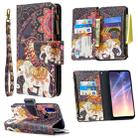 For Xiaomi Redmi 7 Colored Drawing Pattern Zipper Horizontal Flip Leather Case with Holder & Card Slots & Wallet(Flower Elephants) - 1