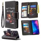 For Xiaomi Redmi Note 7 Colored Drawing Pattern Zipper Horizontal Flip Leather Case with Holder & Card Slots & Wallet(Bear) - 1