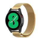 For Huawei Watch 4 / 4 Pro Milan Magnetic Metal Watch Band(Gold) - 1