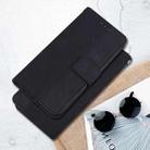 For iPhone 16 Pro Max Geometric Embossed Leather Phone Case(Black) - 2