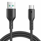 JOYROOM SA26-AM3 Flash Charge Series 3A USB to Micro USB Fast Charging Data Cable, Cable Length:1m(Black) - 1