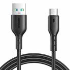 JOYROOM SA26-AM3 Flash Charge Series 3A USB to Micro USB Fast Charging Data Cable, Cable Length:2m(Black) - 1