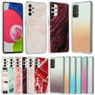For Samsung Galaxy A52 4G/5G 2pcs Gradient Marble Phone Case(Random Color Delivery) - 1