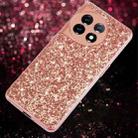For OnePlus 11 Glitter Powder Shockproof TPU Phone Case(Rose Gold) - 1