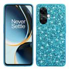 For OnePlus Nord CE3 Glitter Powder Shockproof TPU Phone Case(Blue) - 1