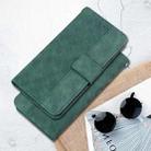 For Motorola Moto G05 / E15 Geometric Embossed Leather Phone Case(Green) - 2