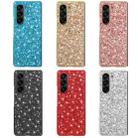 For Samsung Galaxy Z Fold6 Glitter Powder Shockproof TPU Phone Case(Silver) - 2