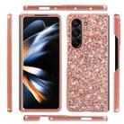 For Samsung Galaxy Z Fold6 Glitter Powder Shockproof TPU Phone Case(Silver) - 3