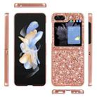 For Samsung Galaxy Z Flip6 Glitter Powder Shockproof TPU Phone Case(Gold) - 2