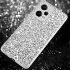 For Xiaomi Redmi Note 12 Pro 5G Global Glitter Powder Shockproof TPU Phone Case(Silver) - 1