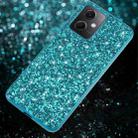 For Xiaomi Redmi Note 12 4G/5G Global Glitter Powder Shockproof TPU Phone Case(Blue) - 1