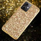 For Xiaomi Redmi Note 12 4G/5G Global Glitter Powder Shockproof TPU Phone Case(Gold) - 1