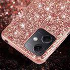 For Xiaomi Redmi Note 12 4G/5G Global Glitter Powder Shockproof TPU Phone Case(Black) - 3
