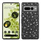 For Google Pixel 8 Glitter Powder Shockproof TPU Phone Case(Black) - 1