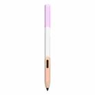 For Samsung Galaxy Tab S6 Lite LOVE MEI Rainbow Liquid Silicone Protective Pen Case(Purple) - 1