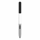 For Samsung Galaxy Tab S7 LOVE MEI Rainbow Liquid Silicone Protective Pen Case(Black) - 1