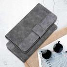 For Tecno Camon 40 Geometric Embossed Leather Phone Case(Grey) - 2