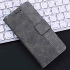 For Samsung Galaxy M15/F15 Geometric Embossed Leather Phone Case(Grey) - 2