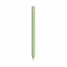 For Apple Pencil 2 LOVE MEI Frosted Leather Texture Silicone Protective Pen Case(Green) - 1