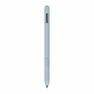 For Samsung Galaxy Tab S7 LOVE MEI Frosted Leather Texture Silicone Protective Pen Case(Blue) - 1