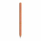 For Apple Pencil 2 LOVE MEI Luminous Silicone Protective Pen Case(Orange) - 1