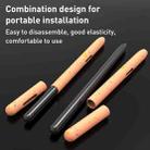 For Samsung Galaxy Tab S7 LOVE MEI Luminous Silicone Protective Pen Case(Orange) - 6