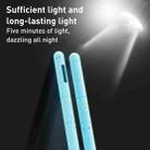 For Samsung Galaxy Tab S7 LOVE MEI Luminous Silicone Protective Pen Case(Orange) - 7