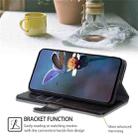 For vivo Y28 4G Geometric Stitching Leather Phone Case(Black) - 3