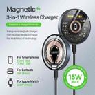 DUZZONA W13 15W Transparent MagSafe Magnetic Suction Wireless Charger - 2
