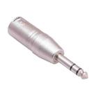 LZ1180 6.35mm 1/4 TRS Male to XLR 3pin Male Adapter - 1