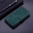 For iPhone 16 Plus Skin Feel Pure Color Flip Leather Phone Case(Green) - 2