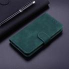 For iPhone 16 Skin Feel Pure Color Flip Leather Phone Case(Green) - 2