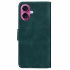 For iPhone 17 Skin Feel Pure Color Flip Leather Phone Case(Green) - 3