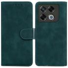 For Infinix GT 20 Pro 5G Skin Feel Pure Color Flip Leather Phone Case(Green) - 1