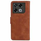 For Infinix GT 20 Pro 5G Skin Feel Pure Color Flip Leather Phone Case(Brown) - 3