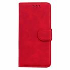 For Infinix Hot 50i / Smart 9 Skin Feel Pure Color Flip Leather Phone Case(Red) - 2