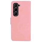 For Infinix Hot 50 Pro+ 4G Skin Feel Pure Color Flip Leather Phone Case(Pink) - 3