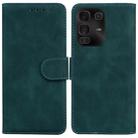 For Infinix Note 50 Pro+ Skin Feel Pure Color Flip Leather Phone Case(Green) - 1