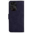 For Infinix Note 50 Pro+ Skin Feel Pure Color Flip Leather Phone Case(Black) - 3