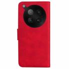 For Infinix Zero 40 4G / 5G Skin Feel Pure Color Flip Leather Phone Case(Red) - 3