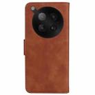 For Infinix Zero 40 4G / 5G Skin Feel Pure Color Flip Leather Phone Case(Brown) - 3