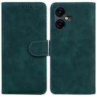 For Tecno Pova Neo 3 Skin Feel Pure Color Flip Leather Phone Case(Green) - 1