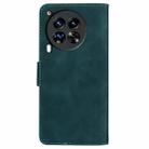 For Tecno Camon 30 Premier 5G Skin Feel Pure Color Flip Leather Phone Case(Green) - 3