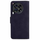 For Tecno Camon 30 Premier 5G Skin Feel Pure Color Flip Leather Phone Case(Black) - 3
