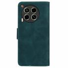 For Tecno Camon 30 4G / 5G / CL6 / CL7 Skin Feel Pure Color Flip Leather Phone Case(Green) - 3