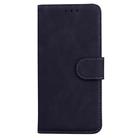 For Tecno Pova 6 Neo Skin Feel Pure Color Flip Leather Phone Case(Black) - 2