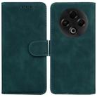 For Tecno Spark 30 4G Skin Feel Pure Color Flip Leather Phone Case(Green) - 1
