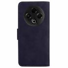 For Tecno Spark 30 4G Skin Feel Pure Color Flip Leather Phone Case(Black) - 3